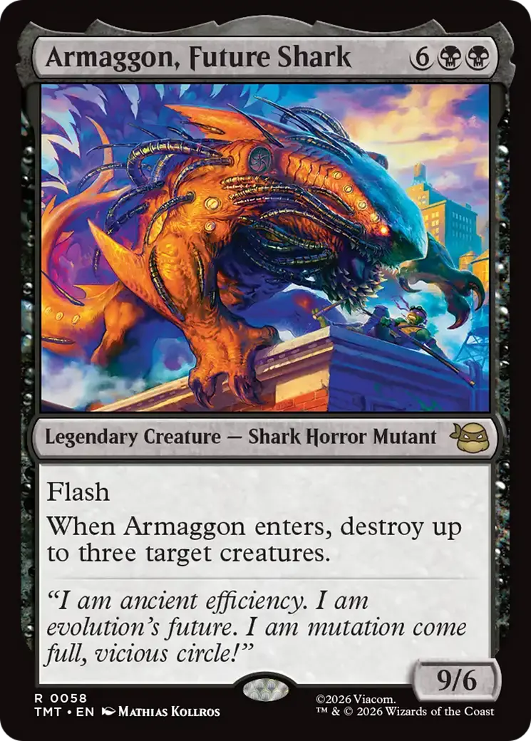Armaggon, Future Shark [Teenage Mutant Ninja Turtles] 1