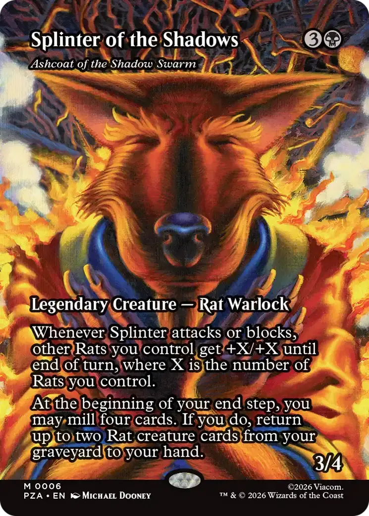 Ashcoat Of The Shadow Swarm (Borderless) [Teenage Mutant Ninja Turtles Eternal-Legal] 1
