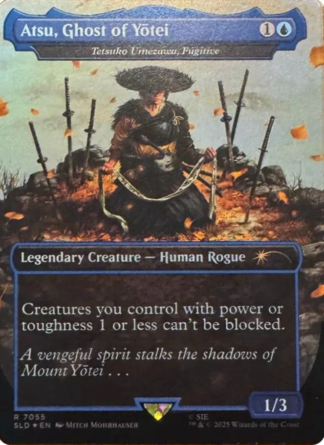 Atsu, Ghost Of Yotei - Tetsuko Umezawa, Fugitive (Rainbow Foil) [Secret Lair Drop Series] 1