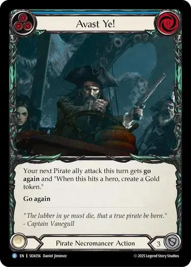 Avast Ye! [Sea056] (High Seas)  Rainbow Foil 1