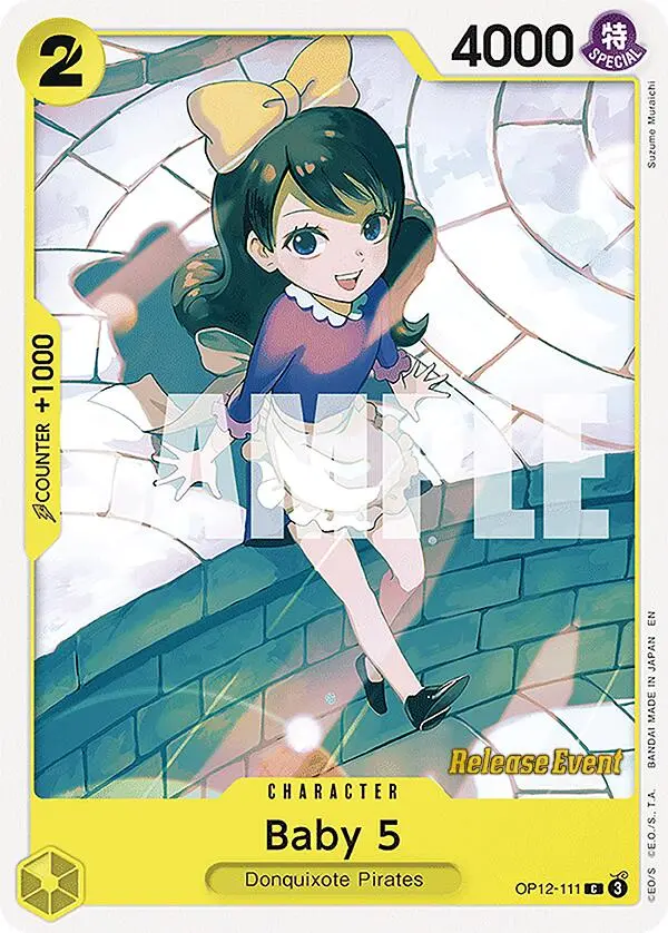 Baby 5 [Legacy Of The Master Release Event Cards] 1