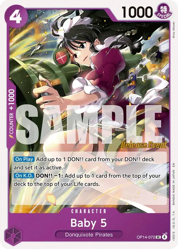 Baby 5 [The Azure Sea's Seven Release Event Cards] 1