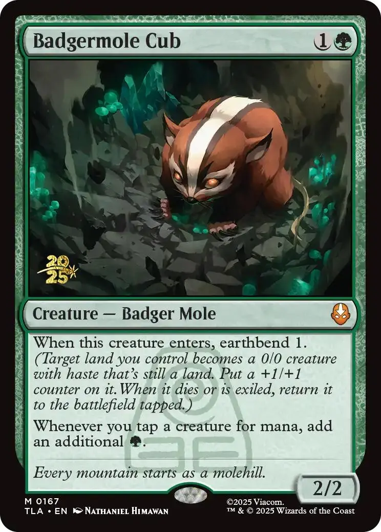 Badgermole Cub [Avatar: The Last Airbender Prerelease Cards] 1