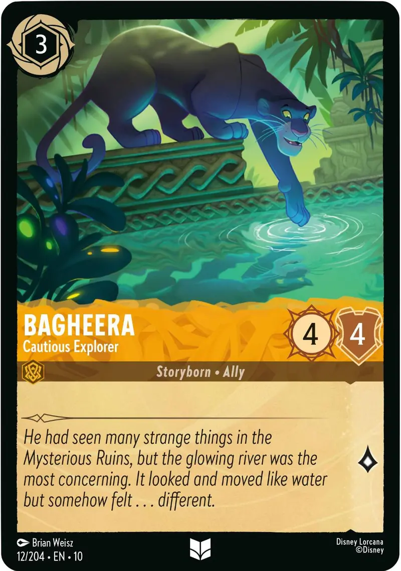 Bagheera - Cautious Explorer (12/204) [Whispers In The Well] 1