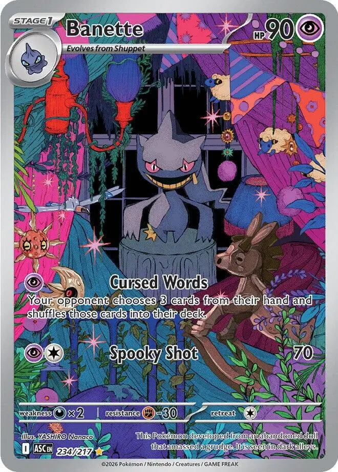 Banette (234/217) [Mega Evolution: Ascended Heroes] 1