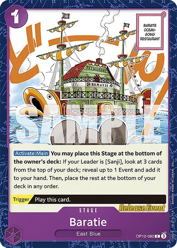 Baratie [Legacy Of The Master Release Event Cards] 1