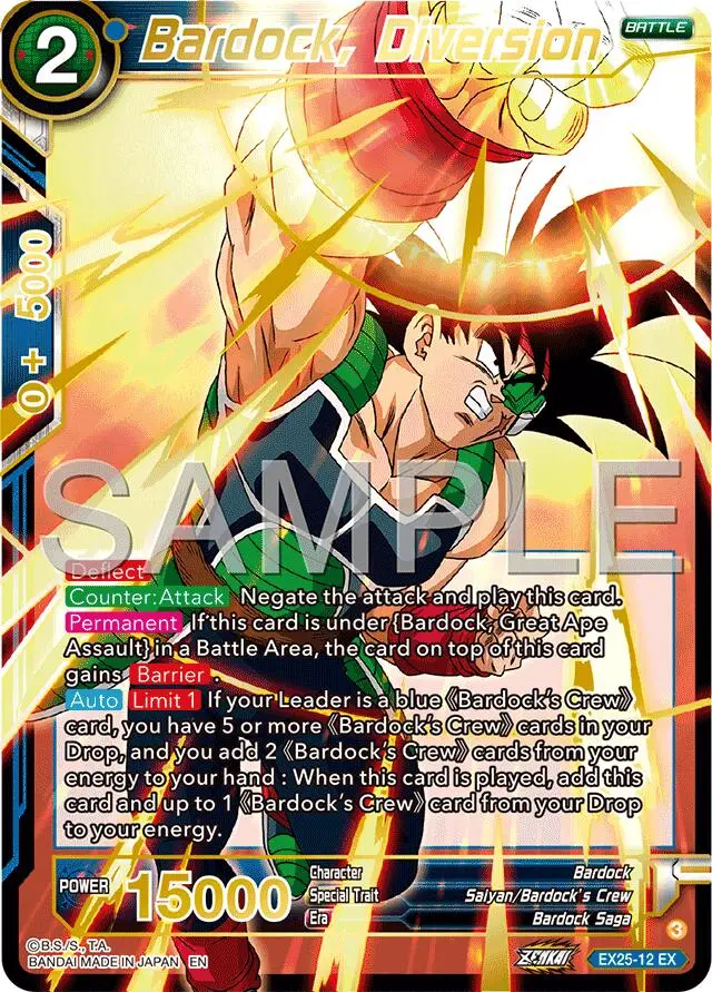 Bardock, Diversion (Ex25-12) [Premium Anniversary Box 2025] 1
