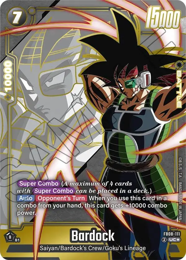 Bardock (Fb08-111) (Alternate Art) [Saiyan's Pride] 1