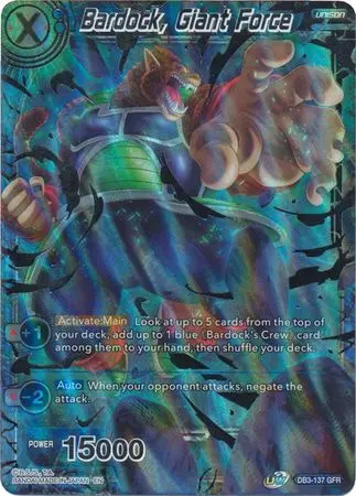 Bardock, Giant Force [Db3-137] 1