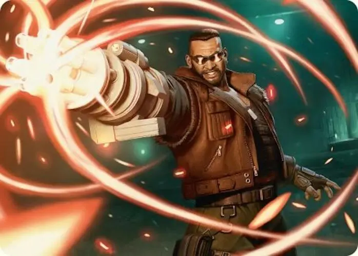 Barret Wallace Art Card [Final Fantasy Art Series] 1