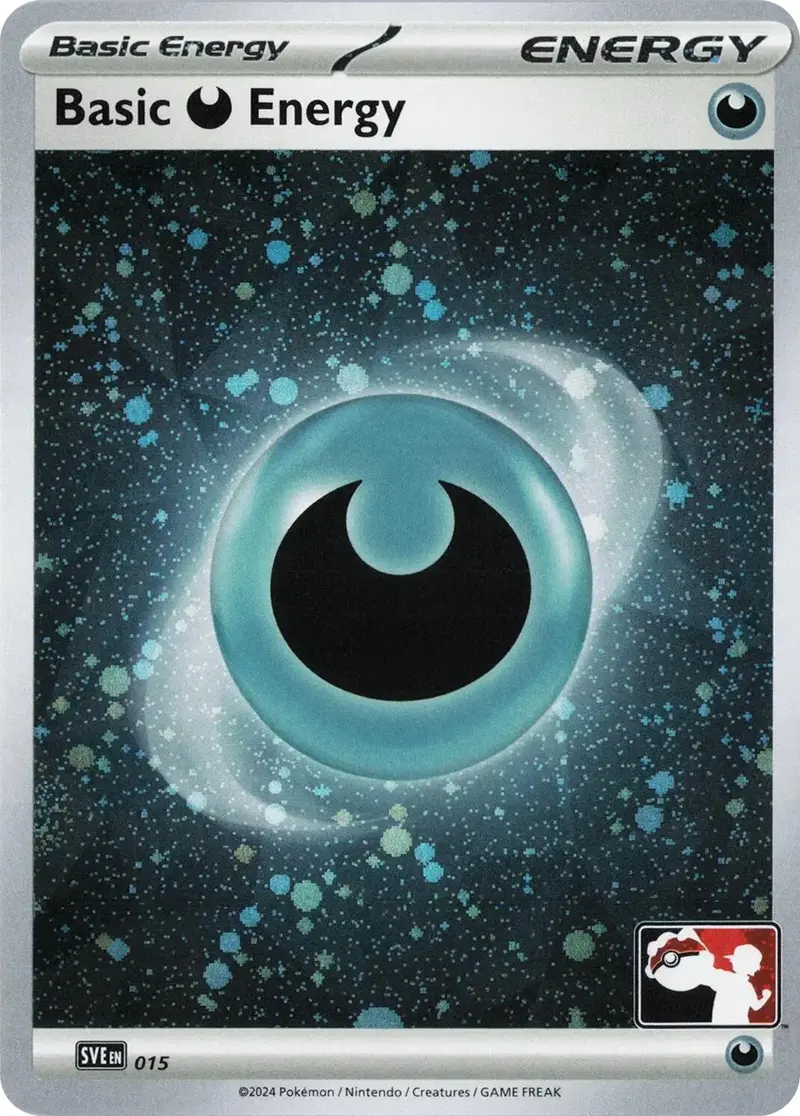 Basic Darkness Energy (015) (Cosmos Holo) [Prize Pack Series Seven] 1
