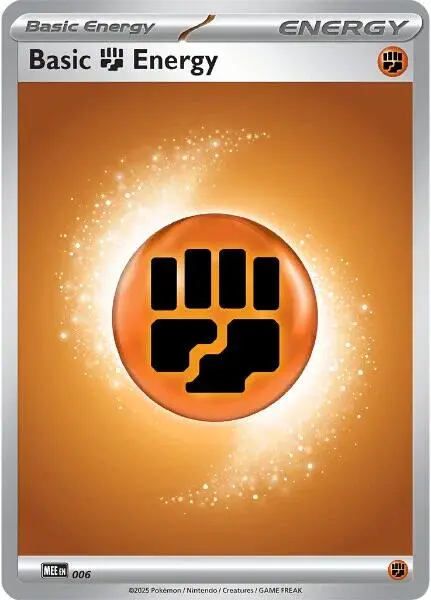 Basic Fighting Energy - 006 [Mega Evolution Energies] 1