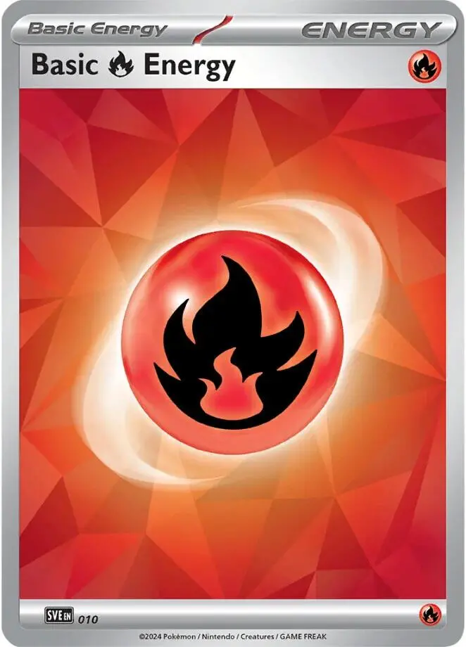 Basic Fire Energy (010)(Holo) [Scarlet & Violet: Stellar Crown] 1