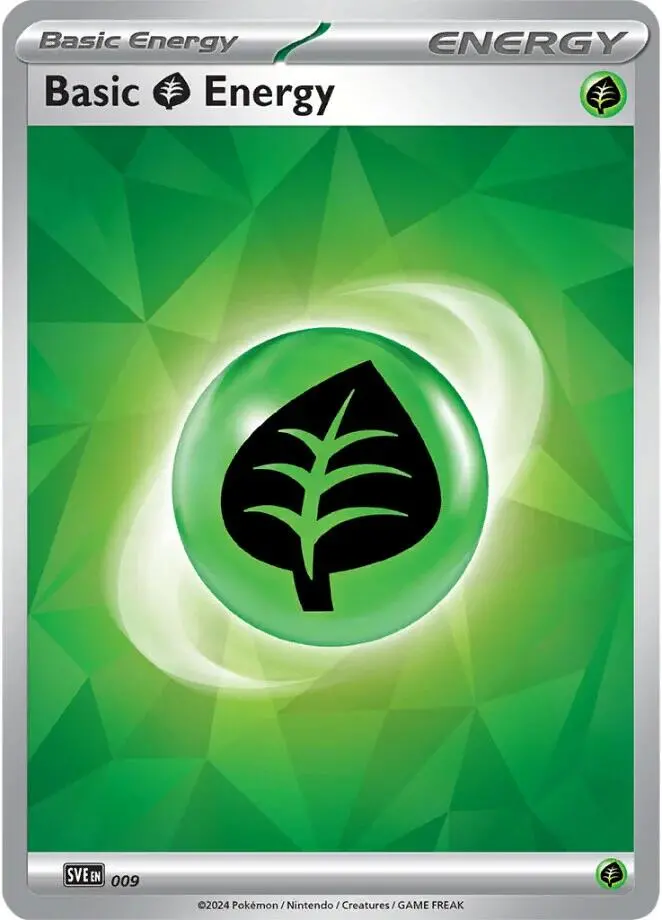 Basic Grass Energy (009)(Holo) [Scarlet & Violet: Stellar Crown] 1