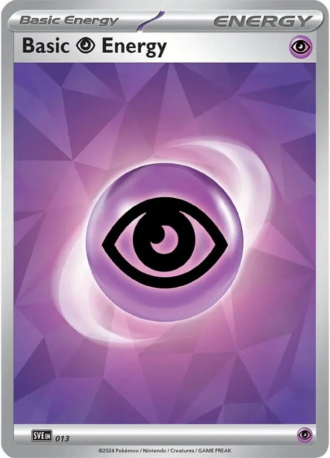 Basic Psychic Energy (013)(Holo) [Scarlet & Violet: Stellar Crown] 1