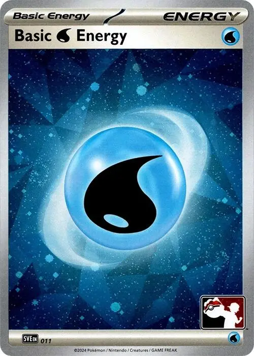 Basic Water Energy (011) (Cosmos Holo) [Prize Pack Series Seven] 1