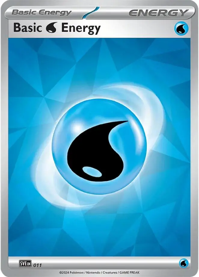 Basic Water Energy (011)(Holo) [Scarlet & Violet: Stellar Crown] 1