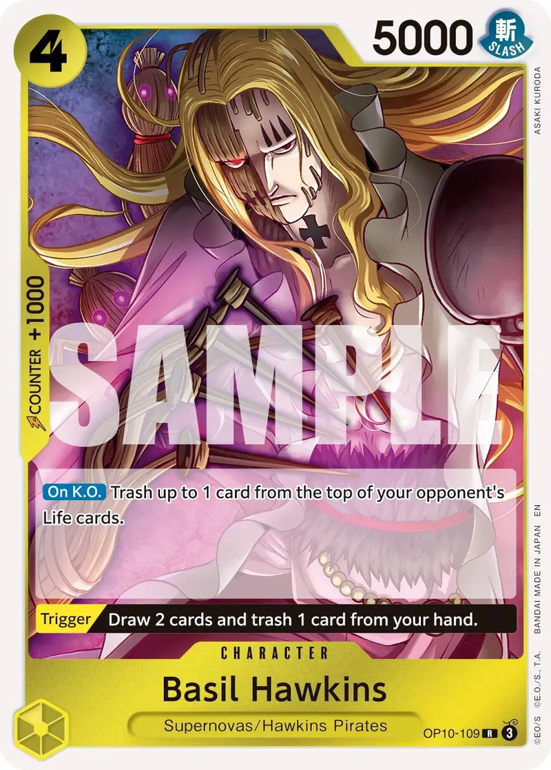 Basil Hawkins (Op10-109) (Reprint) [Premium Booster -The Best- Vol. 2] 1