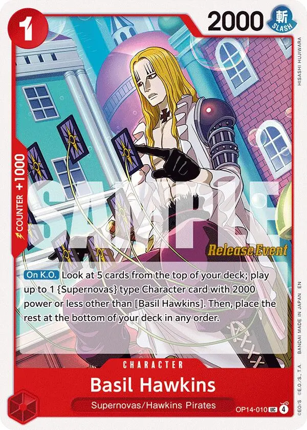 Basil Hawkins [The Azure Sea's Seven Release Event Cards] 1