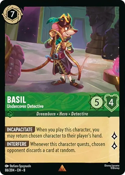 Basil - Undercover Detective (86/204) [Reign Of Jafar] 1