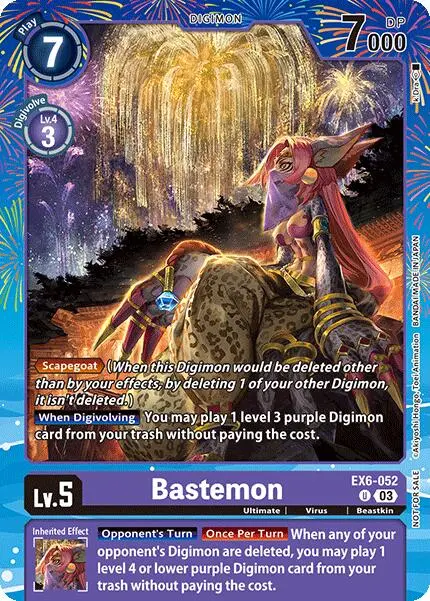 Bastemon [Ex6-052] (Regulation Battle Vol. 2) [Promotion Cards] 1