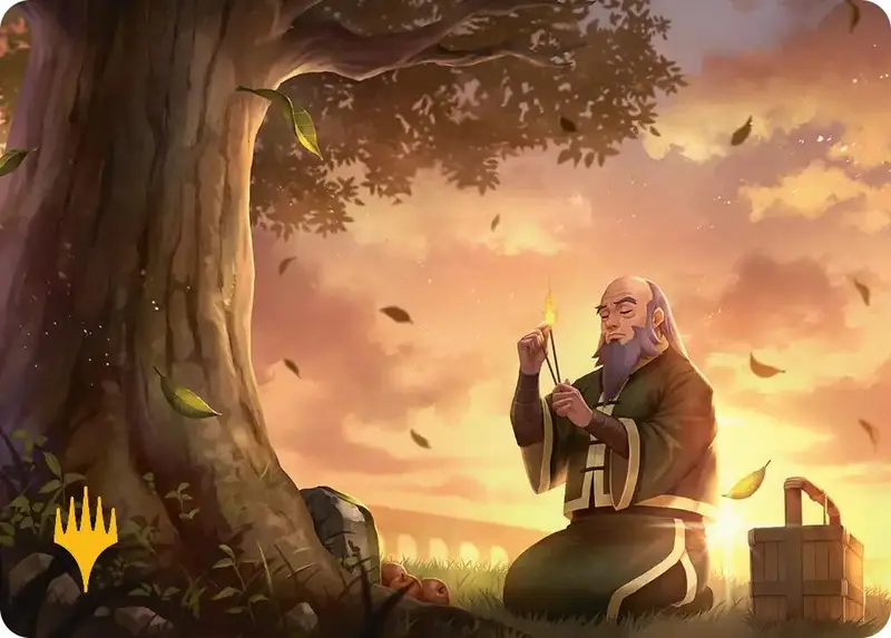 Bastion Of Remembrance Art Card (Gold-Stamped Planeswalker Symbol) [Avatar: The Last Airbender Art Series] 1