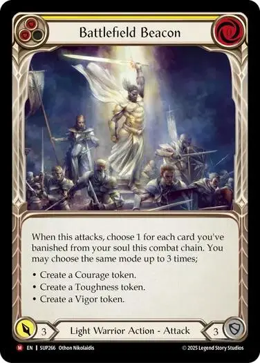 Battlefield Beacon [Sup266] (Super Slam)  Rainbow Foil 1