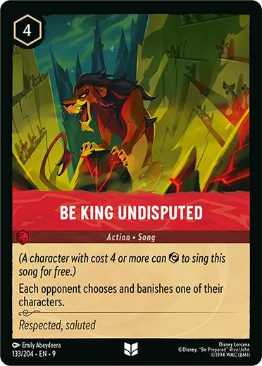 Be King Undisputed (133/204) [Fabled] 1