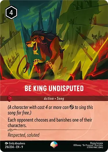 Be King Undisputed (Epic) (216/204) [Fabled] 1