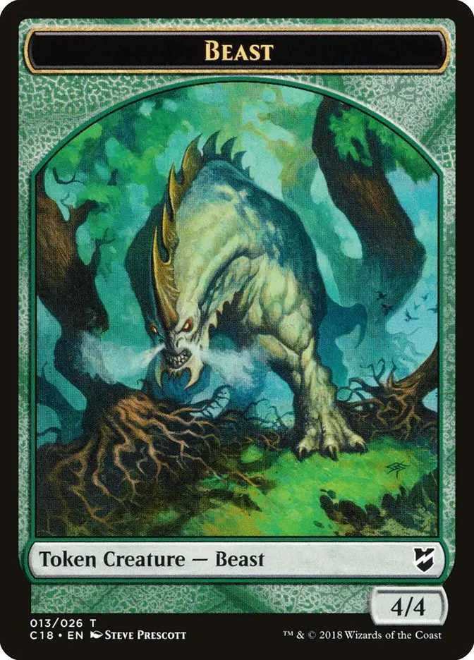 Beast (013/026) [Commander 2018 Tokens] 1