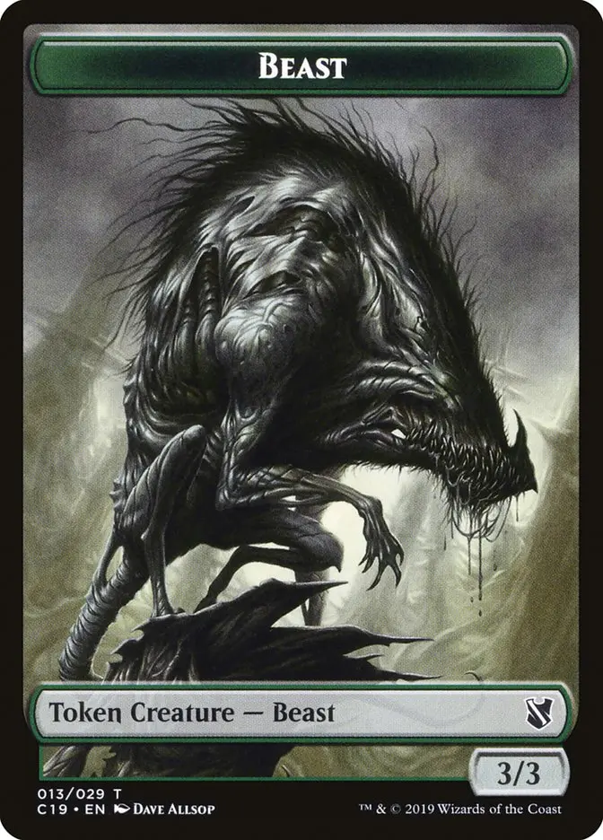 Beast (013/029) [Commander 2019 Tokens] 1