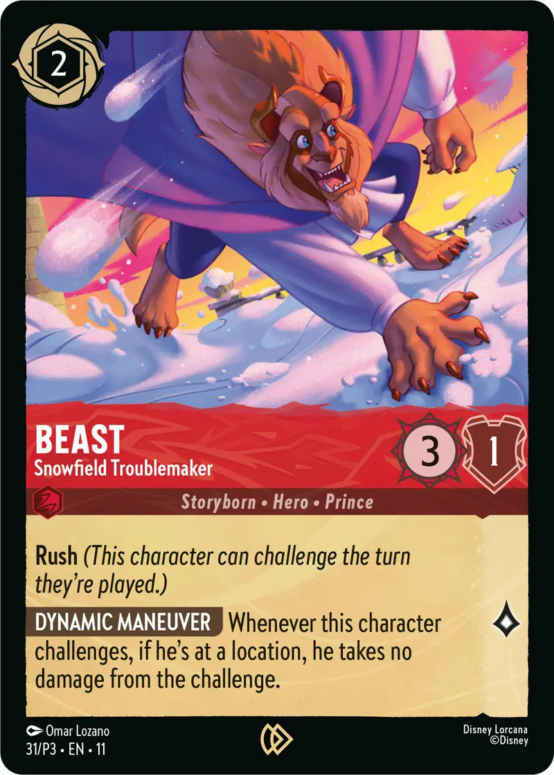 Beast - Snowfield Troublemaker (31) [Promo Cards] 1