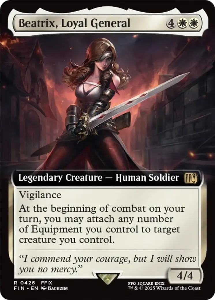 Beatrix, Loyal General (Extended Art) [Final Fantasy] 1