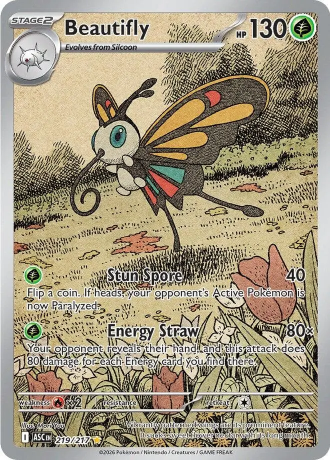 Beautifly (219/217) [Mega Evolution: Ascended Heroes] 1