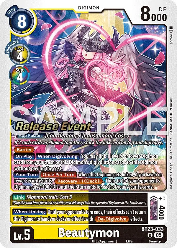 Beautymon [Bt23-033] [Hackers' Slumber Release Event Cards] 1