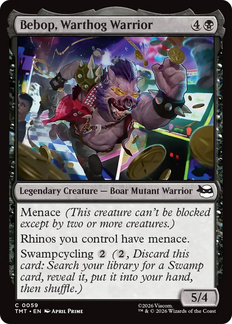 Bebop, Warthog Warrior [Teenage Mutant Ninja Turtles] 1