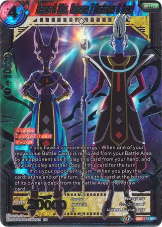 Beerus & Whis, Universe 7 Destroyer & Angel [Db2-174] 1