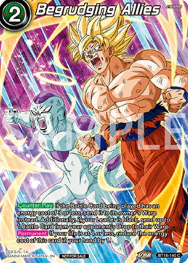 Begrudging Allies (Premium Alt-Art Set 2025 Vol.2) (Bt18-140) [Promotion Cards] 1