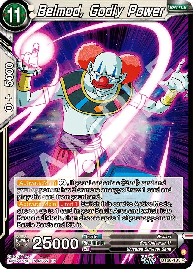 Belmod, Godly Power (Bt28-135) [Prismatic Clash] 1