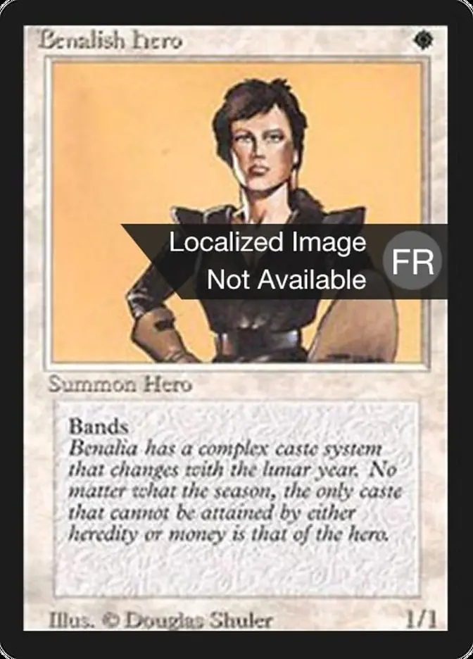 Benalish Hero [Foreign Black Border] 1