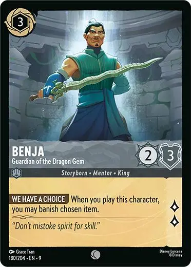Benja - Guardian Of The Dragon Gem (180/204) [Fabled] 1