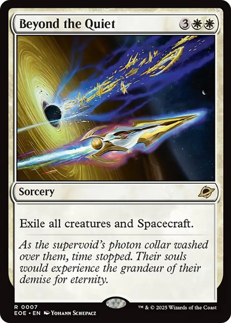Beyond The Quiet [Edge Of Eternities] 1