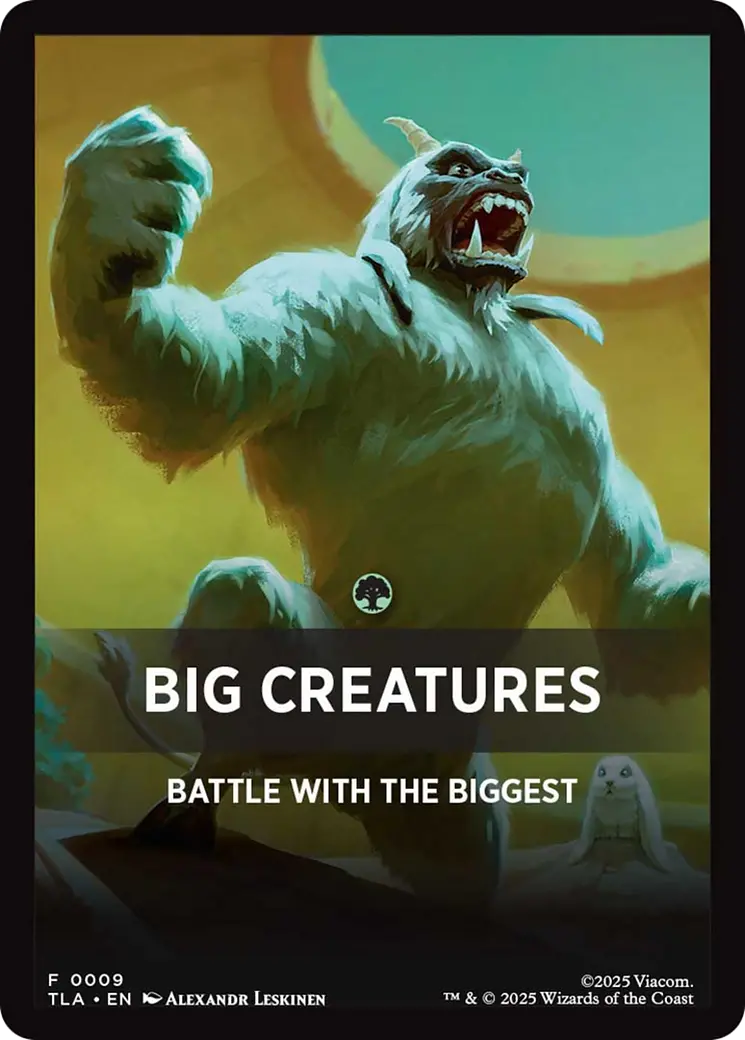 Big Creatures Theme Card [Avatar: The Last Airbender] 1