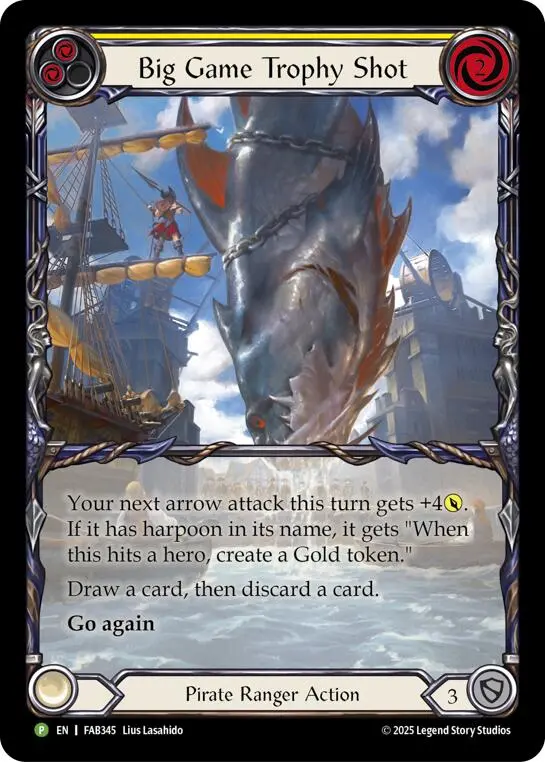 Big Game Trophy Shot [Fab345] (Promo)  Rainbow Foil 1