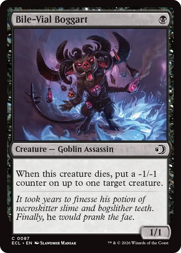 Bile-Vial Boggart [Lorwyn Eclipsed] 1
