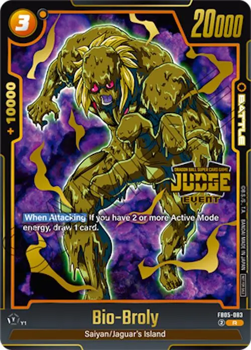 Bio-Broly (Judge Pack 04 - Event) [Fusion World Tournament Cards] 1