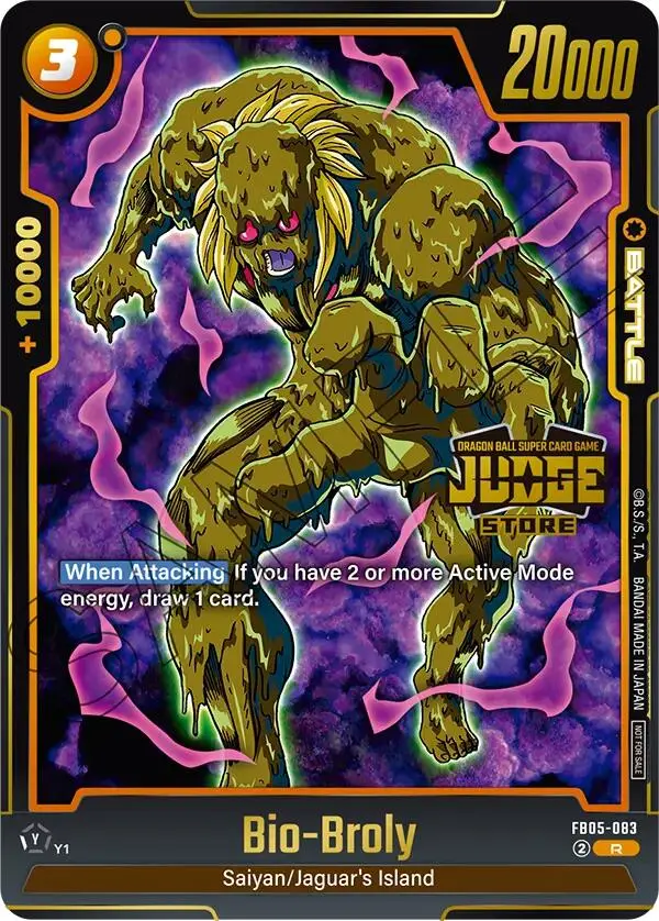 Bio-Broly (Judge Pack 04 - Store Judge) [Fusion World Tournament Cards] 1
