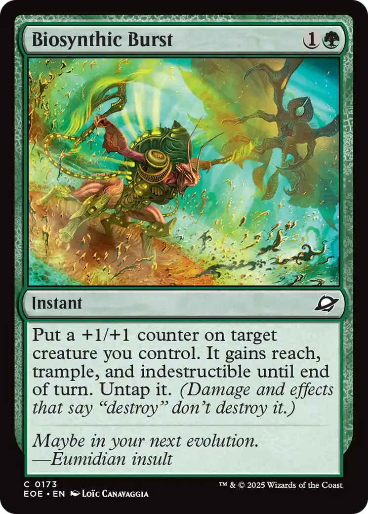 Biosynthic Burst [Edge Of Eternities] 1