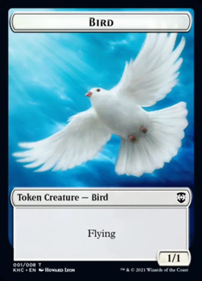 Bird [Kaldheim Commander Tokens] 1
