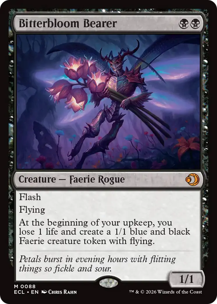 Bitterbloom Bearer [Lorwyn Eclipsed] 1